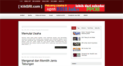 Desktop Screenshot of klikbri.com